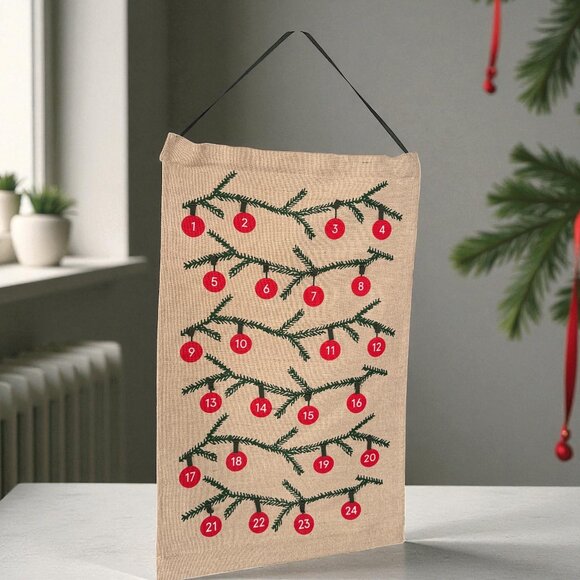 IKEA VINTERFINT Natural Advent calendar, 24 Loops - Picture 3 of 4